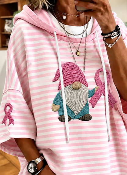 Casual Hoodie Striped Hoodie